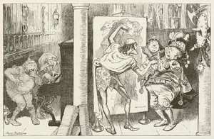 Illusztráció Sylvie és Bruno számára, Lewis Carroll alkotó: Harry Furniss