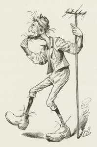Illusztráció Sylvie és Bruno számára, Lewis Carroll alkotó: Harry Furniss