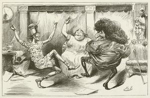 Illusztráció Sylvie és Bruno számára, Lewis Carroll alkotó: Harry Furniss