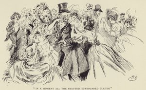 Egy pillanat alatt az összes szépség körülvette Claude-ot alkotó: Harry Furniss
