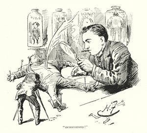 – Interjút készítettek! (litho) alkotó: Harry Furniss