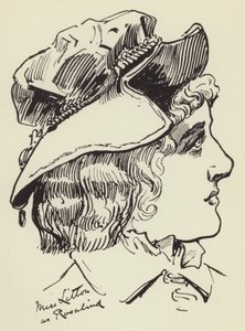 Miss Litton Rosalind szerepében alkotó: Harry Furniss