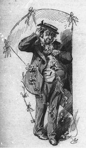 Mr. Dick a sárkányával, a „David Copperfield”-ből, Charles Dickenstől