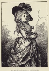 Mrs Rousby mint az eltűnt Gainsborough alkotó: Harry Furniss