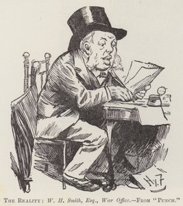 A valóság, W. H. Smith, Esquire, Hadügyminisztérium alkotó: Harry Furniss