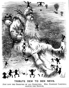Tribute Dew Ben Nevisnek, 1883 alkotó: Harry Furniss