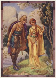 "Engedd meg, hogy a kérőd legyek", The Prince of Dyfed (színes litográfia)