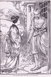 A hercegnő előrement az Őrszemekhez (litho) alkotó: Harry George Theaker