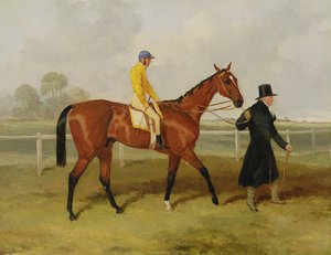 Sir Tatton Sykes (1772-1863) a ló élén „Sir Tatton Sykes”, William Scott Up, 1846