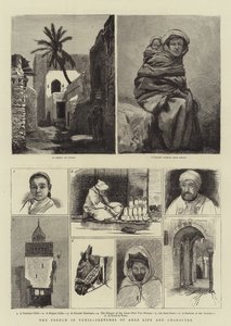 A franciák Tuniszban, Vázlatok az arab életről és jellemről