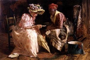 A levél (olaj, vászon)
