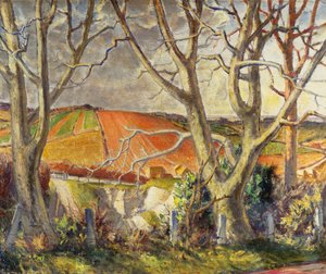 Dorset Chalk Quarry (olaj, vászon)