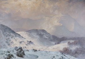 Tél a worcestershire-i Malvernben
