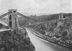 Clifton függőhíd, c1896