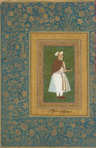 Abd al-Rahim, Khan Khanan, 1627 körül (fedetlen akvarell, tinta és arany, papír) alkotó: Hashim Hashim