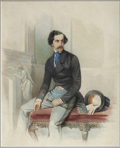 Alekszej Arkagyevics Stolypin Mongo portréja 1816-1858, 1845