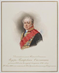 Fjodor Petrovics Opocsinin portréja 1779-1852, c. 1850