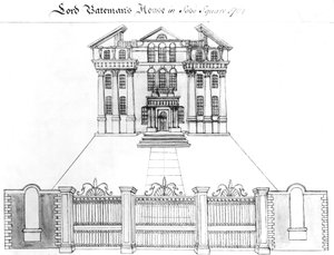 Lord Bateman háza a Soho téren, 1764