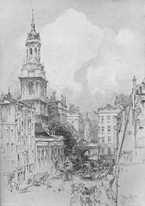 "Szent Magnus, a vértanú a London Bridge száraz ívét és a Sellő Tavern maradványait mutatja be",