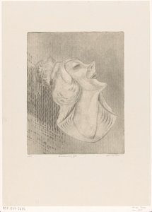 De sentimenteele joffer (eredeti cím az objektumon) Maszkoló (eredeti sorozatcím az objektumon) alkotó: Hein von Essen (signed by artist)