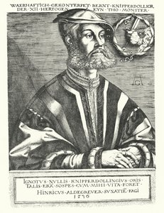 Bernhard Knipperdolling német anabaptista vezető és az 1534-1535-ös münsteri lázadás egyik vezetője (metszet) alkotó: Heinrich (after) Aldegrever