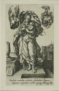 Együttérzés, az erényektől alkotó: Heinrich Aldegrever