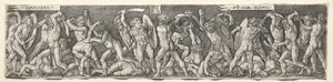 Hannibál harca Scipióval, 1538. alkotó: Heinrich Aldegrever