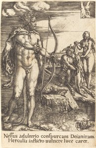 Herkules megöli Nessust alkotó: Heinrich Aldegrever