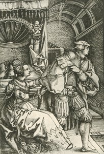 Joseph Potiphars felesége elől menekül, 1532, 1908.