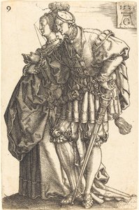 Nagy esküvői táncosok alkotó: Heinrich Aldegrever