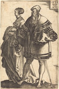Nagy esküvői táncosok alkotó: Heinrich Aldegrever