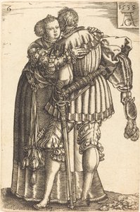 Nagy esküvői táncosok alkotó: Heinrich Aldegrever