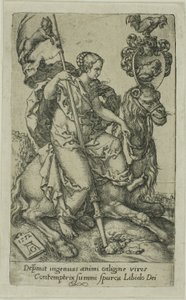 Vágy, a Vicestől alkotó: Heinrich Aldegrever