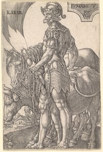 Mars, A hét bolygóból, 1533. alkotó: Heinrich Aldegrever