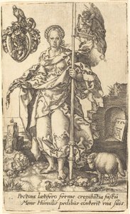 Szerénység alkotó: Heinrich Aldegrever