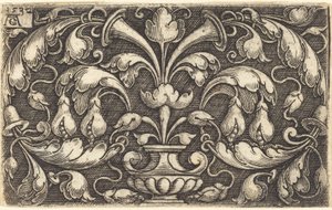 Dísz, 1532. alkotó: Heinrich Aldegrever