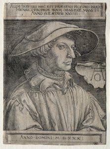 Önarckép alkotó: Heinrich Aldegrever