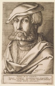 Önarckép alkotó: Heinrich Aldegrever