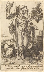 Mértékletesség alkotó: Heinrich Aldegrever