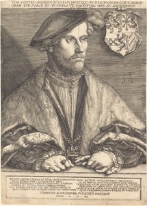 V. Vilmos, Julich, Cleve és Berg hercege, 1540. alkotó: Heinrich Aldegrever