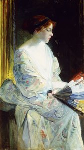 Egy egzotikus hölgy, 1911 alkotó: Heinrich Augustus Schwabe