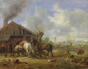 A falu kovácsa, 1826