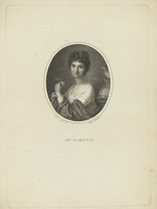 Friederike Wilhelmine Hartwig színésznő portréja 1777-1849, c. 1801 alkotó: Heinrich Friedrich Thomas Schmidt
