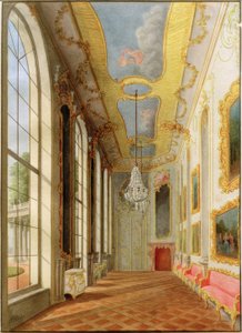 Kis galéria a Sanssouci palotában alkotó: Heinrich Hintze