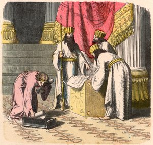 Régi kelet, perzsák: mágus alkotó: Heinrich Leutemann