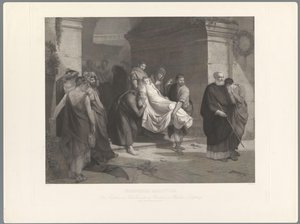 A keresztény mártírokat elragadják Christliche Maertyrer alkotó: Heinrich Nuesser