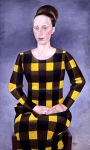 Ingeborg Stegeman, szül. Krause, a művész felesége, 1925