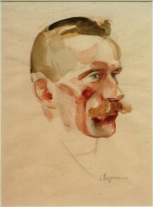 Wilhelm Werner portréja, 1926 körül