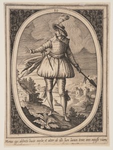 10. tábla a Military Figures (Katonai figurák) című kiadványból