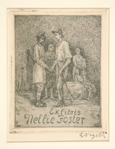 Könyvtáblák alkotó: Heinrich Vogeler